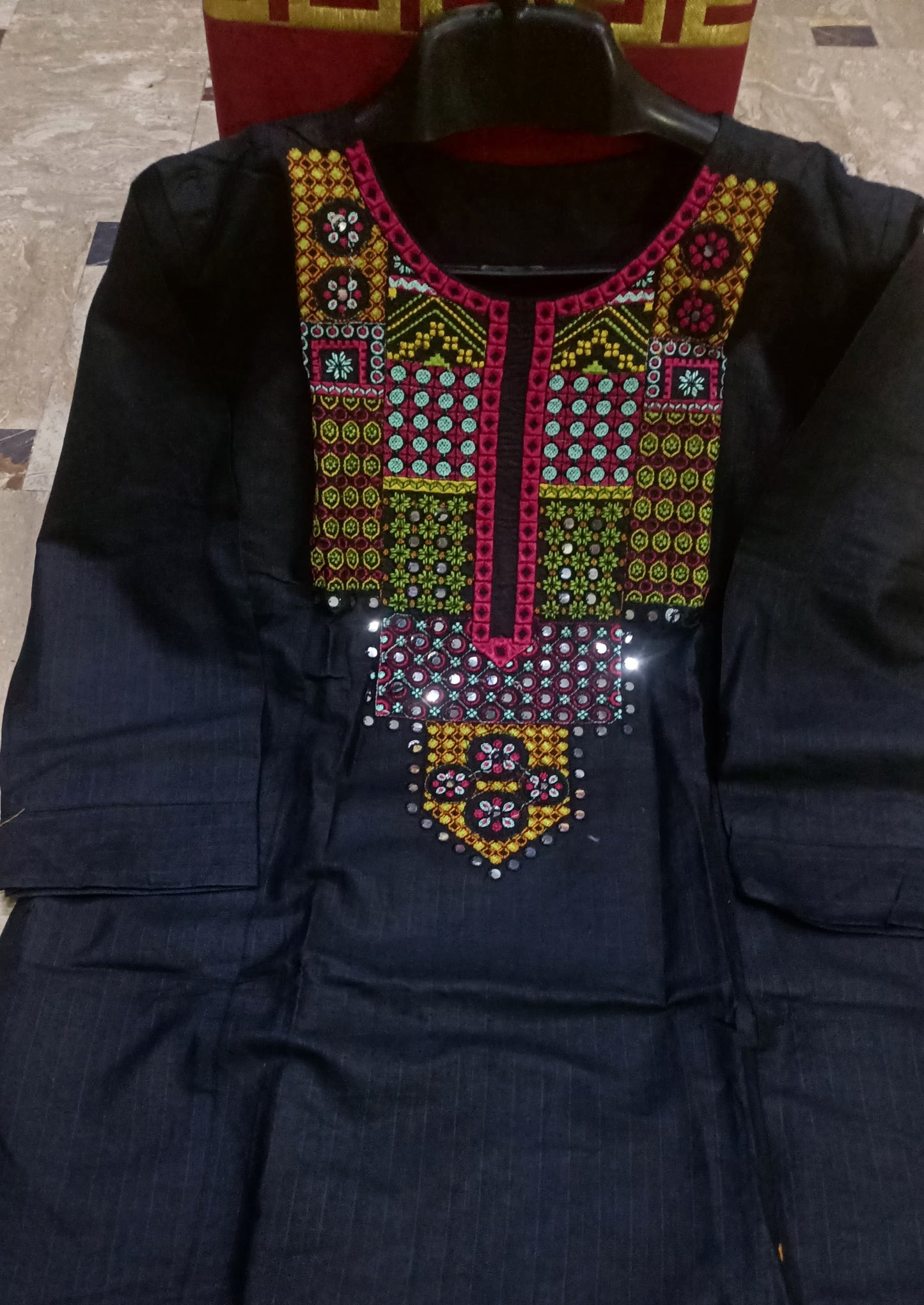 Elegant Summer Collection Embroidery 2 Piece Suit