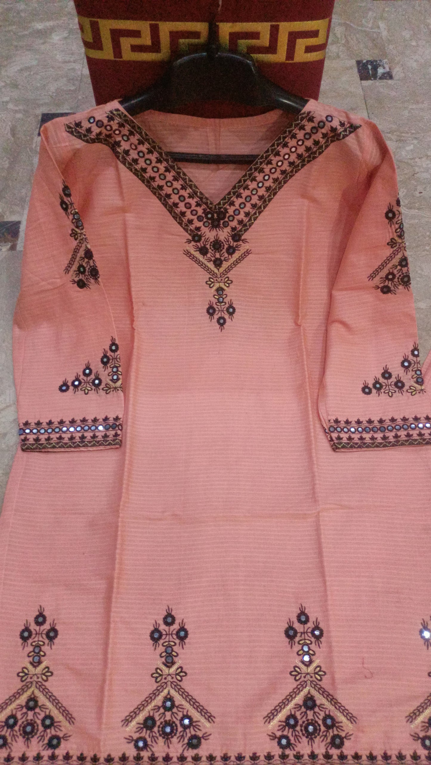 Elegant Summer Collection Embroidery 2 Piece Suit