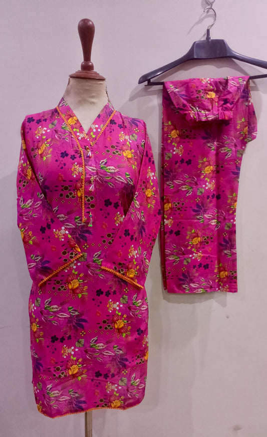 Elegant Original Sapphire Digital Print Lawn Print 2 Piece