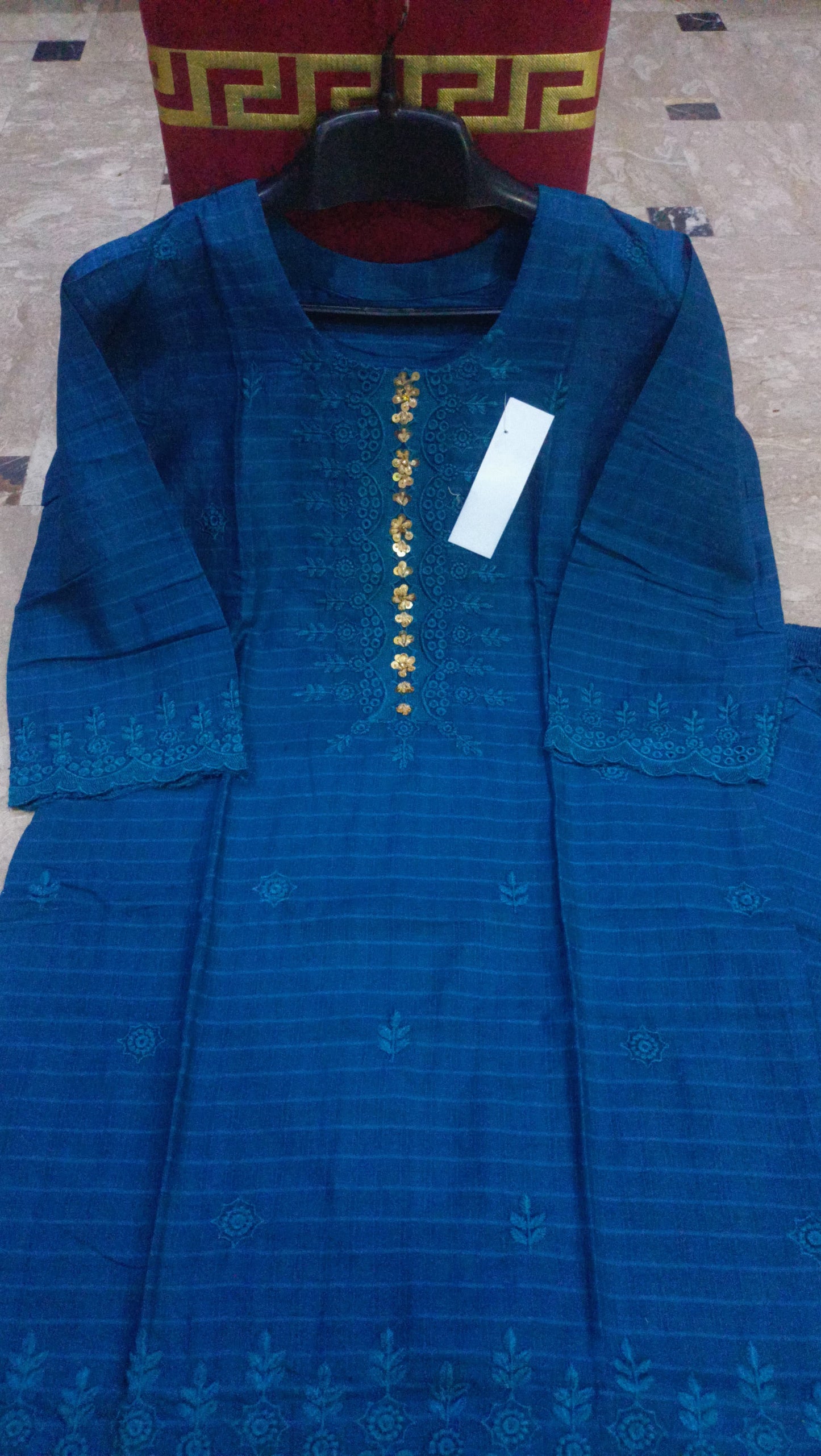 Elegant Summer Collection Embroidery 2 Piece Suit