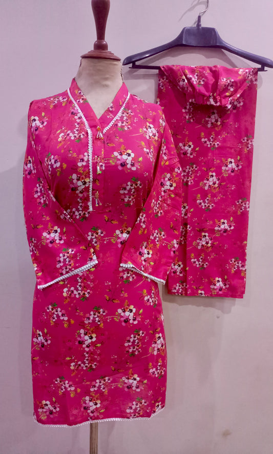 Elegant Original Sapphire Digital Print Lawn Print 2 Piece