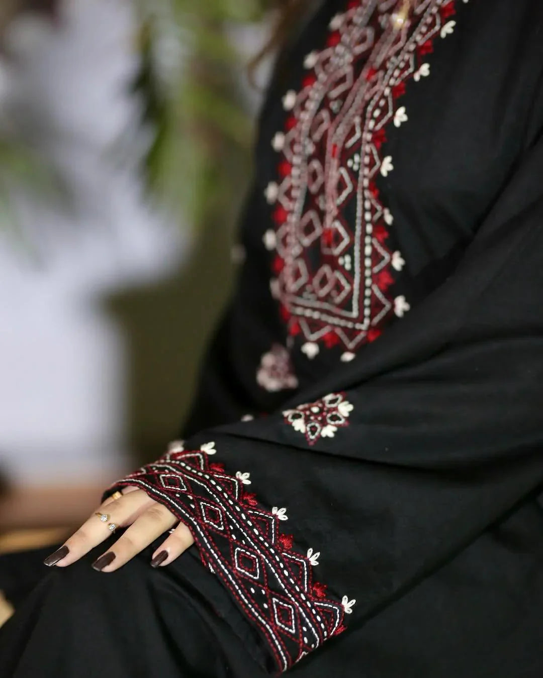 SINDHI EMB LONG LENGTH Stitched 2 pieces