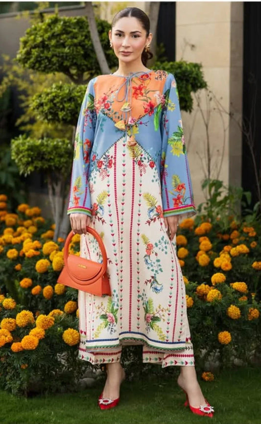 Sunset Bloom 2 piece stitched for Girls
